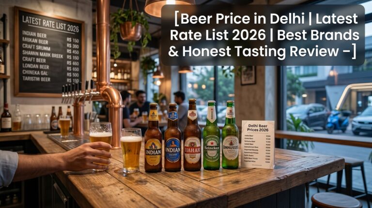 Beer Price in Delhi | Latest Rate List 2026 | Best Brands & Honest Tasting Review –