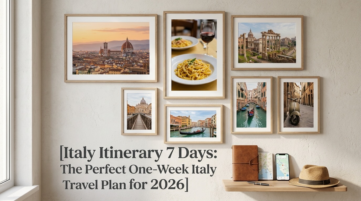 Italy Itinerary 7 Days: The Perfect One-Week Italy Travel Plan for 2026