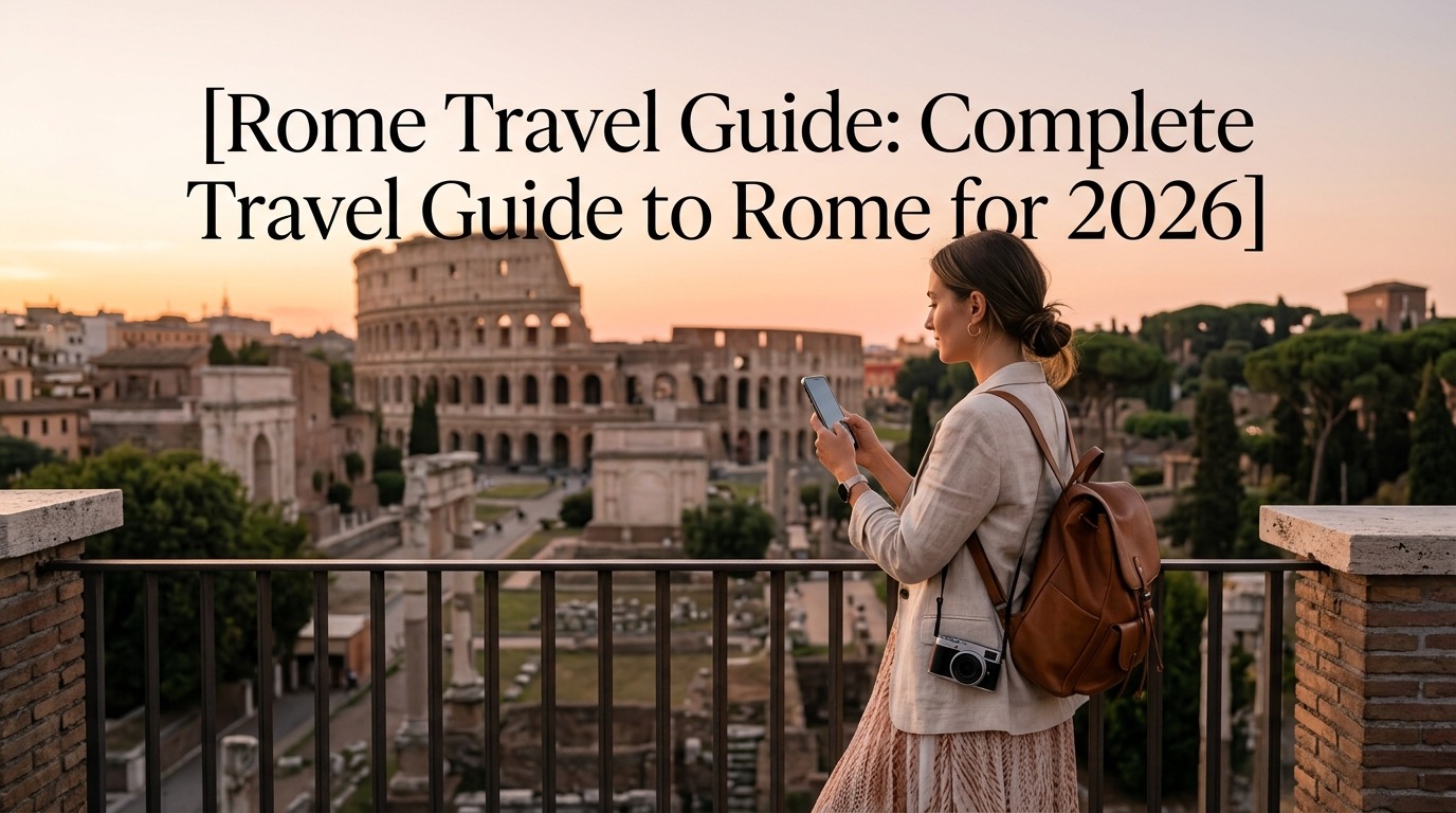 Discover the ultimate Rome Travel Guide for 2026. Learn about top attractions, travel costs, accommodation, transportation, food, safety tips, and the best itinerary for exploring Rome.