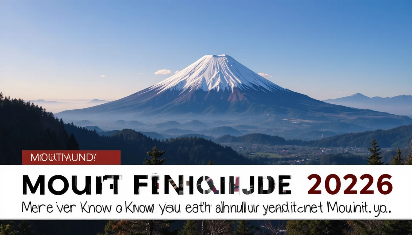 Mount Fuji Travel Guide 2026: Everything You Need to Know Before Visiting Japan’s Iconic Mountain