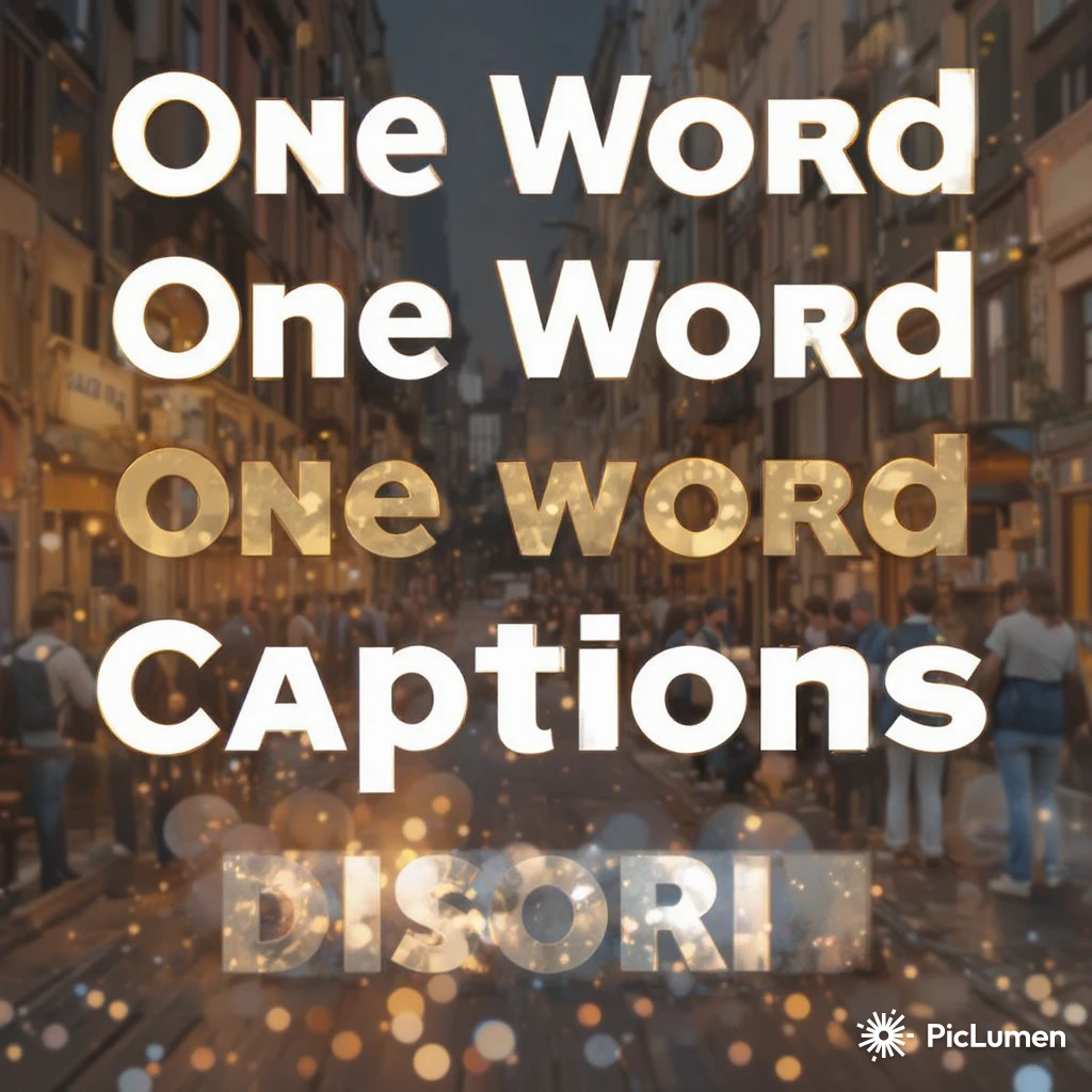 One Word Captions for Instagram: 500+ Best One-Word Ideas for Every Mood (2026 Guide)