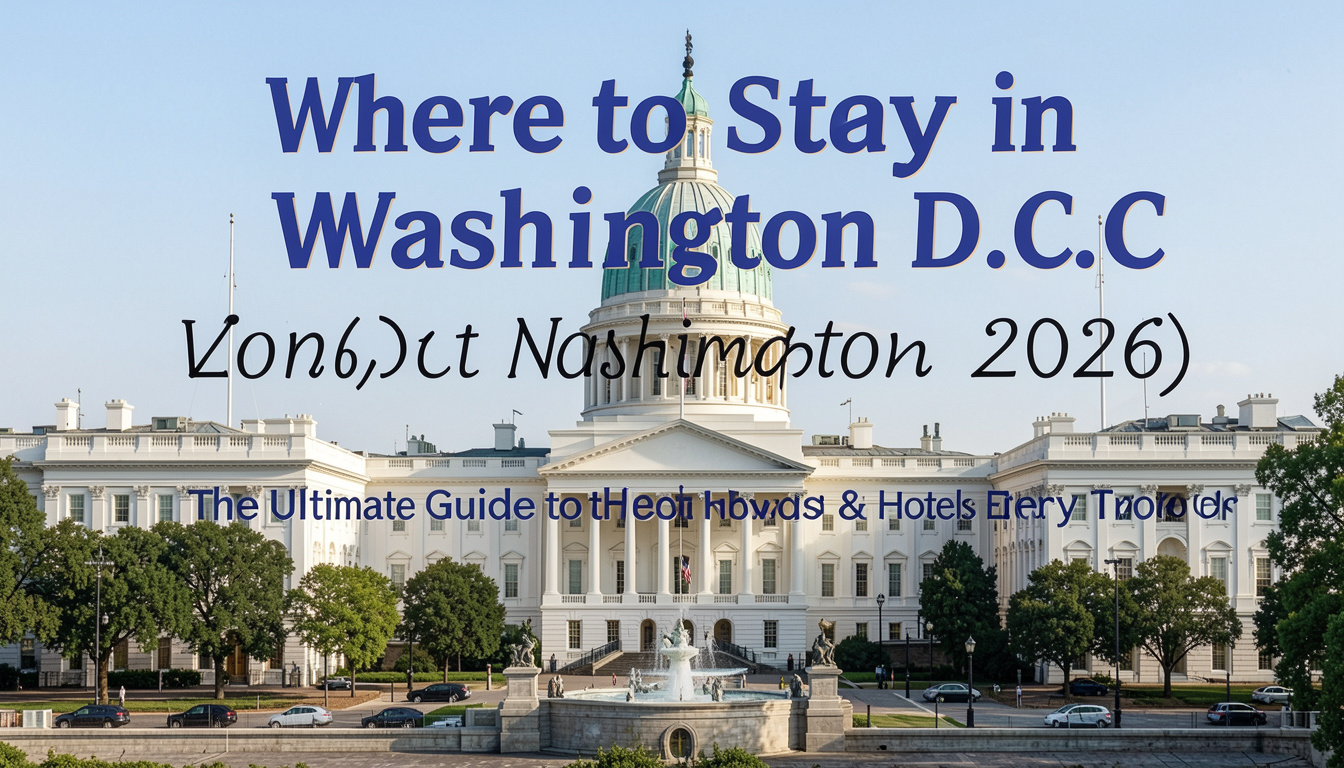 Where to Stay in Washington D.C. (2026): The Ultimate Guide to the Best Neighborhoods & Hotels for Every Traveler.
