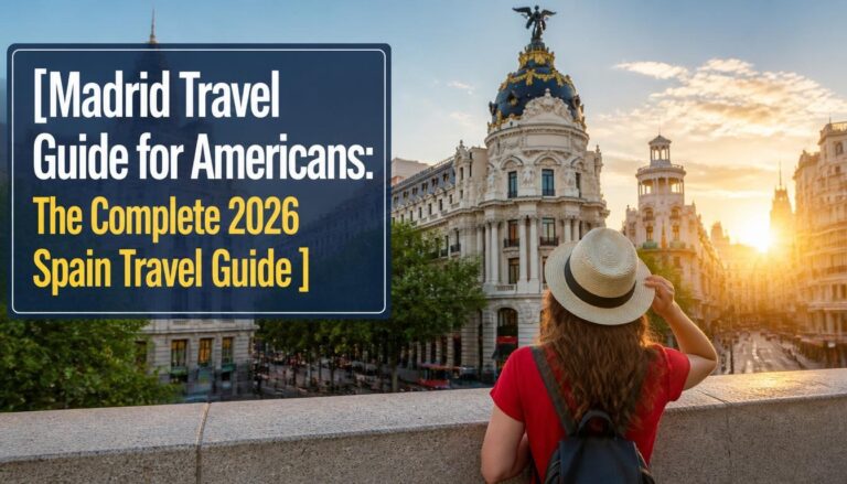 Madrid Travel Guide for Americans: The Complete 2026 Spain Travel Guide