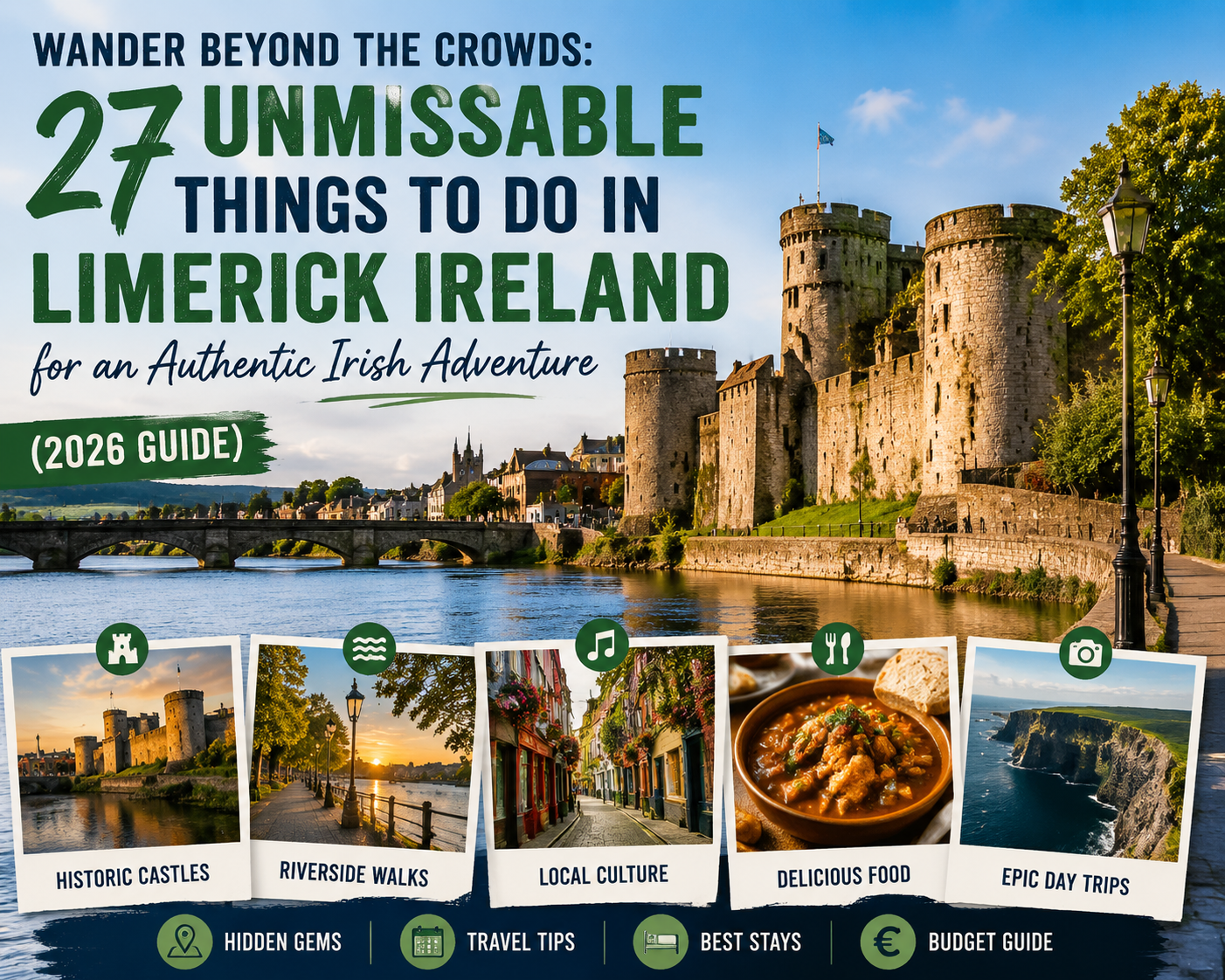 Wander Beyond the Crowds: 27 Unmissable Things to Do in Limerick Ireland for an Authentic Irish Adventure