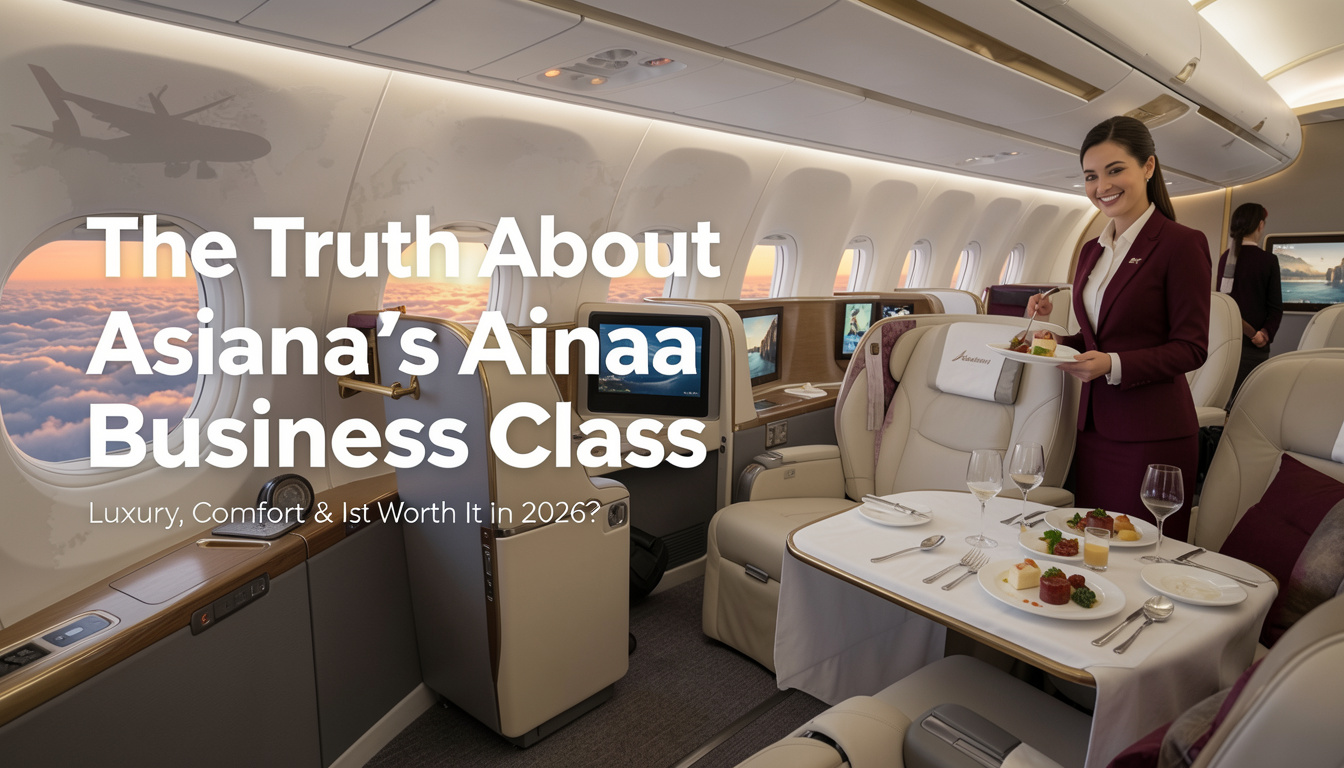 The Truth About Asiana’s Business Class